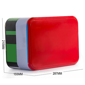 Đẹp-có thể nhà máy hình chữ nhật thăng hoa trống kim loại hộp thiếc hai lớp tins Quà Tặng tùy chỉnh kẹo Biscuit MOONCAKE <span class=keywords><strong>tin</strong></span> có thể - Product Image 2