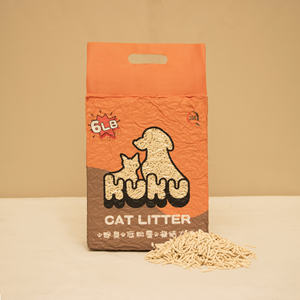 Litière Tofu bouclée sans poussière pour chats, produits pour animaux de compagnie - Product Image 2