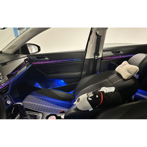 Luz Ambiental LED RGBIC para Auto, Tira Acrílica Sinfónica, Lámpara Interior de Neón para Lavida Plus 2019-2025, Venta al Por Mayor - Product Image 4