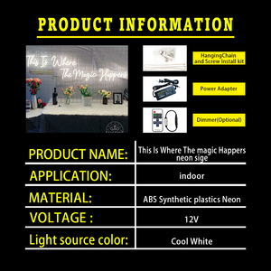 ป้ายไฟนีออนแบบกำหนดเอง ปรับแต่งได้ ปรับความสว่างได้ ไฟนีออน RGB ตกแต่งผนังสำหรับห้องนอน งานแต่งงาน งานวันเกิด บาร์ และธุรกิจตามสั่ง - Product Image 5