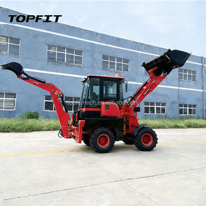 Retroexcavadora de Construcción TOPFIT WZ25-18 con Tracción en las Cuatro Ruedas, Motor Diésel Yanmar, Capacidad de Cucharón de 0.8m³, ¡Gran Oferta de Fábrica! - Product Image 4