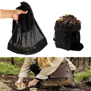 Bolsa de forraje de malla multiusos, bolsa de <span class=keywords><strong>setas</strong></span>, bolsa de caza de <span class=keywords><strong>setas</strong></span>, cesta plegable de <span class=keywords><strong>setas</strong></span> para recoger frutas para exteriores - Product Image 5