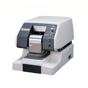 Newkon 208 Passbook And Securities Payment Card <b>Punching</b> <b>Machine</b> W240D340H265mm Blue Plastic Imported Financial Equipment - Product Image 3