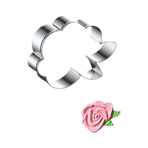 <span class=keywords><strong>Emporte</strong></span>-pièces <span class=keywords><strong>en</strong></span> acier inoxydable écologique, résistant au lave-vaisselle, avec formes <span class=keywords><strong>de</strong></span> <span class=keywords><strong>feuille</strong></span>, rose et papillon, découpeur <span class=keywords><strong>de</strong></span> sucre pliable, DIY - Product Image 6