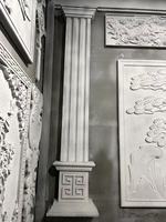 Colonnes décoratives extérieures modernes en EPS sur mesure, chapiteaux de colonnes de villa, moulures de base, piliers d'angle de hall d'entrée, imperméables et durables