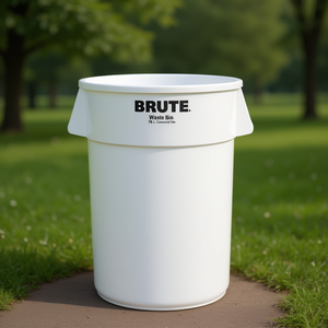 Bidone per Rifiuti Brute 76 L Bianco per Uso Commerciale - Product Image 3