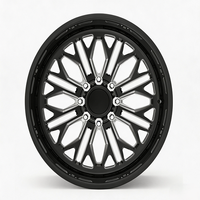 SL 20X12 22X14 30X16 28X16 26X16 Velg Truk Tempa Custom Deep Lip Polished dengan 8X165.1 8X170 8X180 untuk GMC Sierra 2500HD