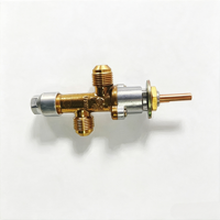 Vanne de gaz en laiton pour cuisinière à gaz, ensemble de gazéification, vanne de régulation de gaz pour brûleur à gaz, pièces de rechange pour chauffage de terrasse