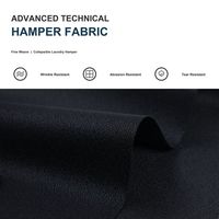 Tissu Oxford en polyester enduit de PU résistant à l'eau 900D, texture irrégulière, pour paniers à linge et bacs de rangement pour vêtements
