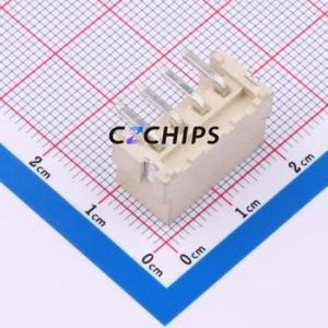 WT396VL-044C-0W Wire-to-Board Pin Header SMD,P=3.96mm Connector 1x4P 3.96mm Vertical Mount VH - Product Image 2