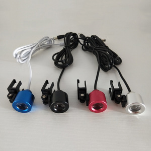 Linterna frontal LED portátil para uso dental, oral y de otorrinolaringología, con clip, brillo ajustable, múltiples colores, material de aleación. - Product Image 1