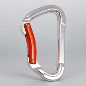 Mousqueton d'escalade à anse courbée 23kN en alliage d'aluminium anodisé, anse de 25,78 mm, 56g, pour l'alpinisme, conforme à la norme EN 12275 HM A712NB - Product Image 6