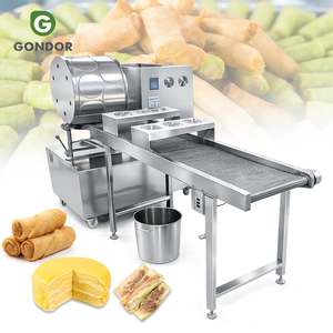 Máquina Comercial Automática para Hacer Injera Etíope, Pan de Pato Asado Fresco, Mini Tortillas y Rollitos de Primavera - Product Image 1