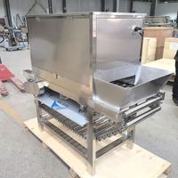 Commerciële uienpelschilmachine van roestvrij staal, elektrische groenteverwerkingsapparatuur voor de voedingsindustrie