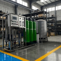 Système de purification d'eau par osmose inverse monophasé pour l'eau potable des animaux d'élevage, dispositif de dessalement et de filtration des eaux souterraines