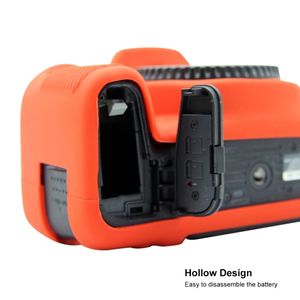 PULUZ étui de protection en Silicone souple pour <span class=keywords><strong>Canon</strong></span> EOS R R5 5D 6D <span class=keywords><strong>M50</strong></span> G7X2 77D 80D 650D 800D 1300D étui pour appareil photo reflex numérique - Product Image 5