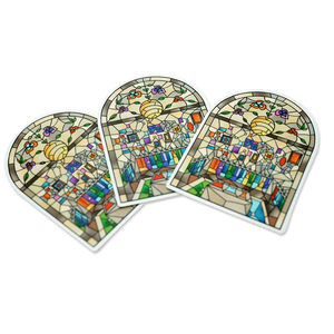 In ấn trong suốt Vinyl PVC tự dính không thấm nước chết cắt dán biểu tượng tùy chỉnh dán - Product Image 5