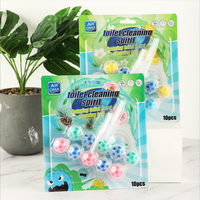 Nettoyant WC suspendu OEM 50g, désodorisant et nettoyant pour la lunette des toilettes, parfum citron