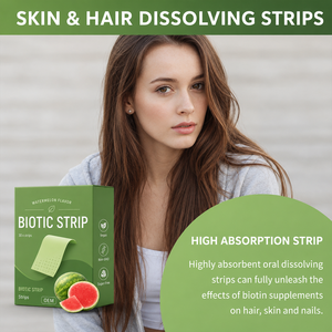 Suplemento Biótico en Tiras Orales Disolubles Personalizadas, Caramelo con Vitaminas para Cabello y Uñas Saludables, Glutatión en Película Oral Disoluble - Product Image 5