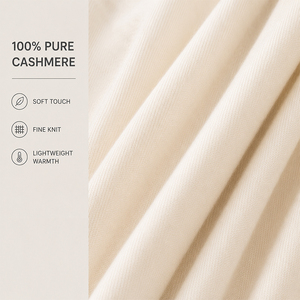Pull en cachemire pour femme, col roulé, coupe ajustée, col haut, personnalisable avec logo, haut de gamme, doux, chaud et polyvalent - Product Image 2