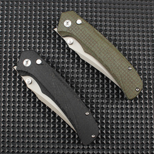 Couteau pliant en acier D2 neuf d'usine, couteau de survie tactique portable pour le camping et les activités de plein air, manche <span class=keywords><strong>Mitaka</strong></span> - Product Image 5