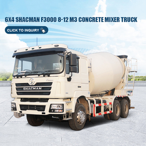 Camion malaxeur à béton Shacman Delong F3000 de haute qualité, 10 m³, 14400 kg de charge utile, origine Henan - Product Image 4