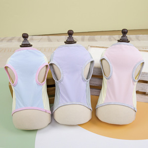 Gilet Estivo Leggero con Cintura Pettorale per Cani di Piccola Taglia, Abbigliamento Traspirante e Confortevole per Teddy e <span class=keywords><strong>Bichon</strong></span> - Product Image 6