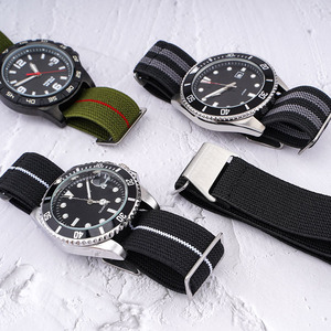 Correa de Nailon Elástica de Paracaídas para Reloj Inteligente de 20 mm, 22 mm, 18 mm, para Samsung Galaxy Watch 7, para Reloj Garmin - Product Image 4