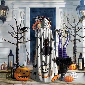 JX Cape personnalisée avec capuche pour hommes et femmes, Cape à capuche Cape unisexe Halloween <span class=keywords><strong>Witch</strong></span> Vampire Wizard Raven Cosplay Costume - Product Image 4