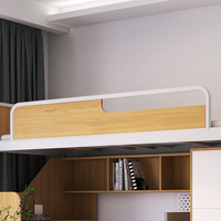 Combinaison de tables supérieure et inférieure au design métallique moderne, lit souple pour chambre à coucher, idéal pour étudiants, employés, dortoirs, usines, appartements