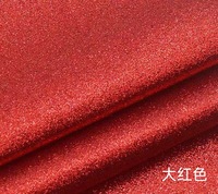 Usine directe 0.55mm Chunky Shimmer Rexine Artificielle Synthétique PU Glitter Cuir Tissu pour Festival Décoration Chaussures Sac