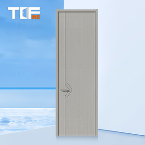 Volet plat intérieur composite de luxe entièrement étanche PVC solide WPC <span class=keywords><strong>peinture</strong></span> PC obturateur caché extérieur porte principale de maison conception de Chine - Product Image 6