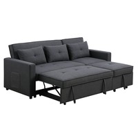Sofá Cama Convertible Multifuncional Moderno, Reclinable y Extensible para Apartamentos Pequeños y Salas de Estar