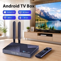 H96MAX V58 RK3229 Quad Core Android 12 8K Smart Set Top Box Dual Band WiFi 6 pour 5.0