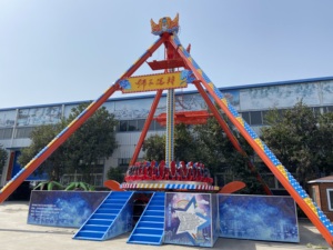 Công viên giải trí ngoài trời sân chơi đi xe con lắc lớn để bán - Product Image 3