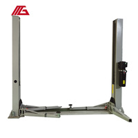 Elevador Hidráulico de Dos Postes para Autos, Usado, de Buena Calidad, 220-415V, Marca Repair Mage, 12 Meses de Garantía, Color Personalizado, OEM