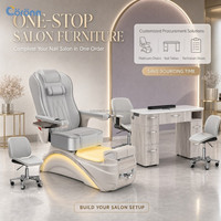 Chaise de pédicure électrique de haute qualité avec fonction de massage pour spa et salon