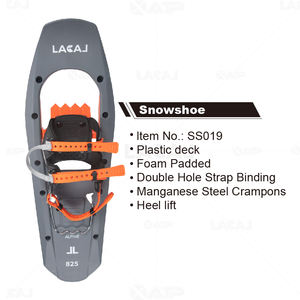 XATP Nouveauté <span class=keywords><strong>Raquettes</strong></span> à neige pour terrain montagneux et arctique, unisexe, pour l'hiver, avec cadre en plastique à fixation rapide et mousse EVA - Product Image 2