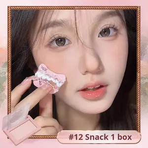 Fard à joues Lishu <span class=keywords><strong>Secret</strong></span> Garden, contour léger, maquillage, gonflement des joues, violet, effet éclaircissant, texture <span class=keywords><strong>de</strong></span> purée <span class=keywords><strong>de</strong></span> pommes <span class=keywords><strong>de</strong></span> terre, style fille, étudiant - Product Image 5