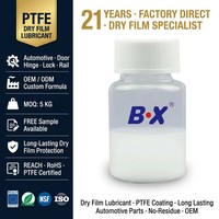 Lubrifiant PTFE à film sec longue durée sans résidu pour charnières de portières automobiles, serrures, rails de sièges, câbles de toit ouvrant – Conforme REACH, RoHS, personnalisable OEM