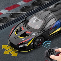 Modèle de voiture de sport télécommandée à l'échelle 1:24, inspiré du Circuit de Monaco, en alliage métallique, jouet décoratif, vente en gros
