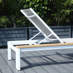 <span class=keywords><strong>Sdraio</strong></span> da Spiaggia, Arredo da Esterno, Lettino Prendisole in Alluminio, Lettini da Giardino, Daybed, Mobili da Patio, Sedia a <span class=keywords><strong>Sdraio</strong></span> in Metallo - Product Image 4