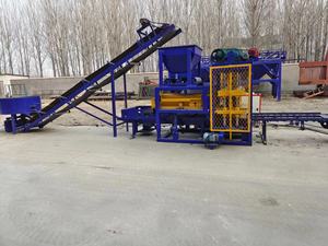 Mesin QT4-25 Otomatis Ekonomis untuk Pembuatan Batu Bata Beton & Blok Interlocking dengan Blok Multi-hollow - Product Image 1