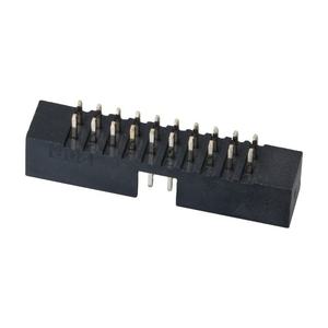 Conector de Caja Termoplástico de Alta Calidad Resistente al Calor, Paso de 2.0 mm, Tipo V/T, Recubrimiento Dorado, H=5.7 - Product Image 1