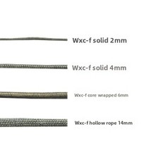 Cordon plat en fibre métallique antistatique, résistant au feu et à l'abrasion, à forte conductivité, membrane textile fonctionnelle, emballage souple