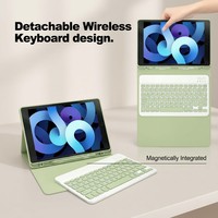 Coque de clavier rétroéclairée 7 couleurs OEM pour Samsung Galaxy Tab S10 S9 S8 S7 FE 11 pouces, fine, détachable, sans fil, pour tablette