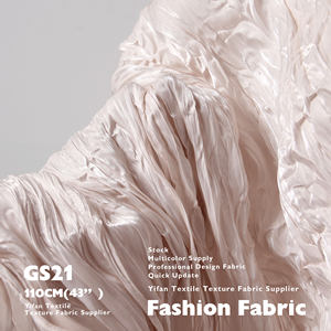 Telas <span class=keywords><strong>de</strong></span> moda que fluyen líquido brillo Natural arrugas desordenadas telas plisadas para ropa camisa <span class=keywords><strong>de</strong></span> vestir - Product Image 5