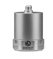 Accéléromètre piézoélectrique IEPE à axe unique ±5g ICP, capteur d'accélération de vibration uniaxiale 1000mV/g pour surveillance des ponts vibratoires