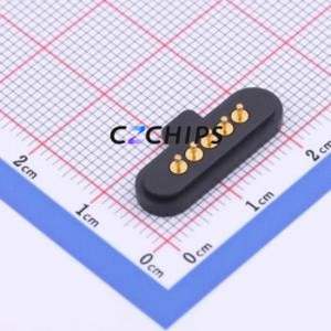 YZT0675-20048-05025-01 Pogo Pin Connector Connector Magnetic Pogo Pin Female Connector 5P 2.5mm 4.8mm - Product Image 2