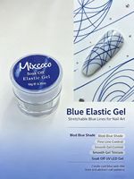 Gel élastique Mixcoco Soak Off 10g multicolore UV LED pour dessin 3D, liner, décoration d'art de manucure DIY
